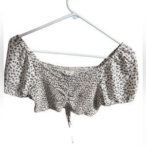 floral croptop